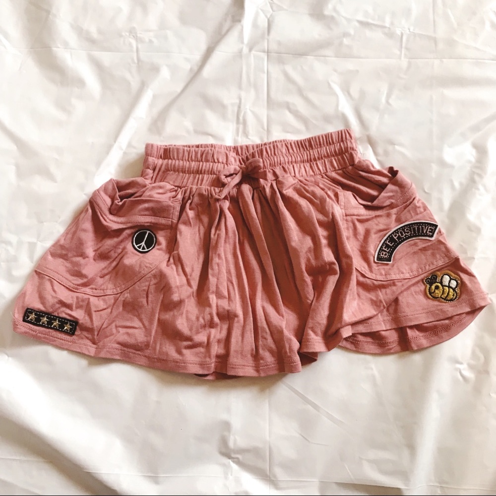 AFTON Soft Baby Girl Skirt w/ Patches